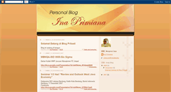 Desktop Screenshot of primiana.blogspot.com