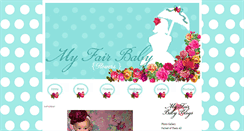 Desktop Screenshot of myfairbabyflowers.blogspot.com
