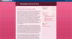 Desktop Screenshot of philadelphia-church-of-god.blogspot.com