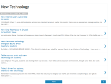 Tablet Screenshot of newtechnology-fredy.blogspot.com