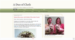 Desktop Screenshot of chefduo.blogspot.com