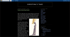 Desktop Screenshot of christinatake.blogspot.com