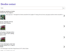 Tablet Screenshot of deedee-corner.blogspot.com