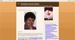 Desktop Screenshot of peleandolabuenabatalla.blogspot.com