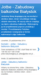Mobile Screenshot of jotbe-bialystok.blogspot.com