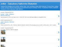 Tablet Screenshot of jotbe-bialystok.blogspot.com