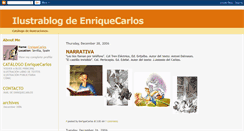 Desktop Screenshot of enriquecarlosilustra.blogspot.com