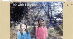 Desktop Screenshot of lifewithlillyandlucy.blogspot.com