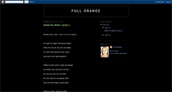 Desktop Screenshot of fullorange.blogspot.com