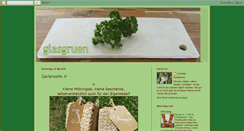 Desktop Screenshot of glasgruen.blogspot.com
