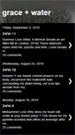 Mobile Screenshot of graceonwater.blogspot.com