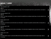 Tablet Screenshot of graceonwater.blogspot.com