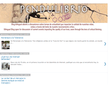 Tablet Screenshot of pendulibrio.blogspot.com