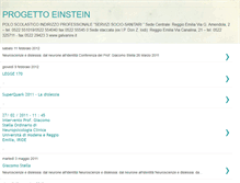 Tablet Screenshot of progettoeinstein.blogspot.com