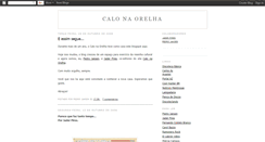 Desktop Screenshot of calonaorelha.blogspot.com