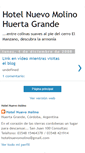 Mobile Screenshot of hotelnuevomolinohuertagrande.blogspot.com