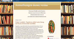 Desktop Screenshot of anmerkungendonecvenias.blogspot.com