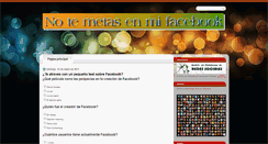 Desktop Screenshot of notemetasenmifacebook.blogspot.com