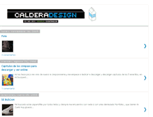 Tablet Screenshot of calderadesign.blogspot.com