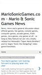 Mobile Screenshot of mariosonicgames.blogspot.com