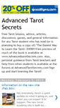 Mobile Screenshot of advancedtarotsecrets.blogspot.com