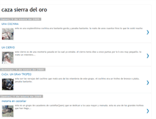 Tablet Screenshot of cazadoresdepueblo.blogspot.com