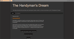 Desktop Screenshot of handymansdream.blogspot.com