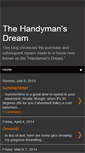 Mobile Screenshot of handymansdream.blogspot.com