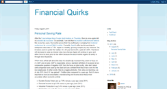 Desktop Screenshot of financialquirks.blogspot.com