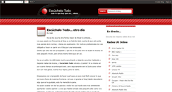 Desktop Screenshot of escuchalotodo.blogspot.com