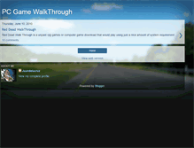 Tablet Screenshot of latestwalkthrough.blogspot.com