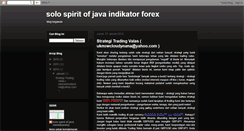 Desktop Screenshot of forexbengawan.blogspot.com