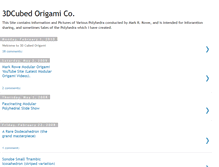Tablet Screenshot of 3dcubedorigami.blogspot.com