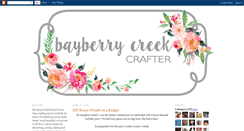 Desktop Screenshot of crafter-bayberrycreek.blogspot.com