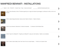 Tablet Screenshot of manfredibeninatiinstallazioni.blogspot.com