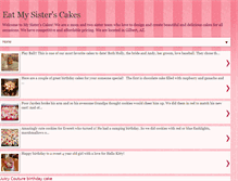 Tablet Screenshot of eatmysisterscakes.blogspot.com