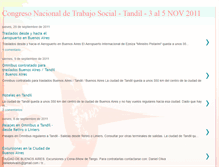 Tablet Screenshot of congresodetrabajosocialtandil2011.blogspot.com
