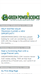 Mobile Screenshot of greenpowerscience.blogspot.com