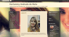 Desktop Screenshot of hertammymelo.blogspot.com