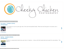 Tablet Screenshot of cheekychickenphotography.blogspot.com