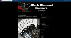 Desktop Screenshot of blackdiamondskatepark.blogspot.com