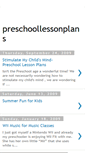 Mobile Screenshot of preschool---lesson---plans.blogspot.com