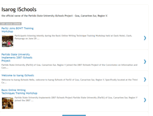 Tablet Screenshot of ischools-parsu.blogspot.com