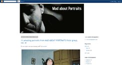 Desktop Screenshot of madaboutportraits.blogspot.com
