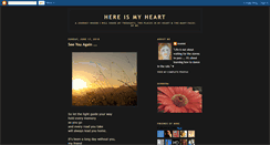 Desktop Screenshot of hereismyheart-dianne.blogspot.com