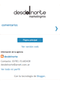 Mobile Screenshot of desdelnortemkt.blogspot.com