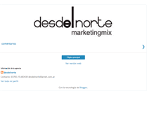 Tablet Screenshot of desdelnortemkt.blogspot.com