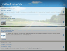 Tablet Screenshot of frontlineeurosports.blogspot.com