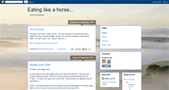 Desktop Screenshot of eatinglikeahorse.blogspot.com