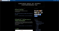 Desktop Screenshot of concursojoyeriafaz.blogspot.com